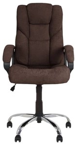 Кресло компьютерное MORFEO (CHR68) ткань SORO-28, коричневая в Элисте - предосмотр