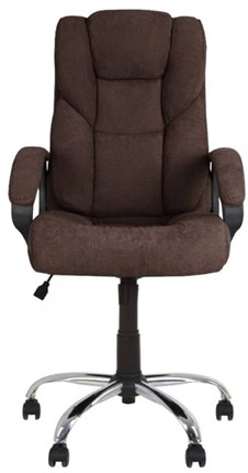 Кресло компьютерное MORFEO (CHR68) ткань SORO-28, коричневая в Элисте - изображение