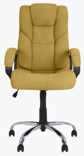 Кресло компьютерное MORFEO (CHR68) ткань SORO-40, желтая в Элисте - изображение 3