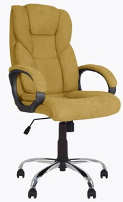 Кресло компьютерное MORFEO (CHR68) ткань SORO-40, желтая в Элисте - предосмотр