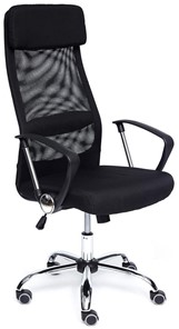 Кресло компьютерное PROFIT ткань, черный/черный, арт.13221 в Элисте