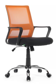 Кресло офисное RCH 1029MB, черный/оранжевый в Элисте