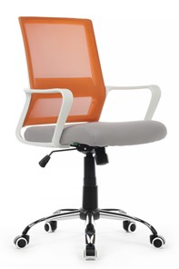 Кресло компьютерное RCH 1029MW, серый/оранжевый в Элисте - предосмотр