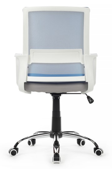 Кресло компьютерное RCH 1029MW, серый/синий в Элисте - изображение 4