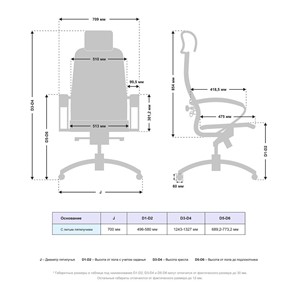 Кресло компьютерное Samurai K-2.04 MPES Светло-коричневый в Элисте - предосмотр 4