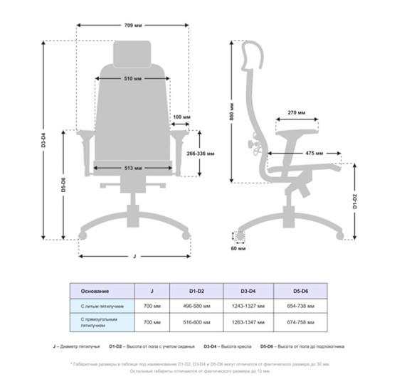 Кресло офисное Samurai K-3.041 (Темно-Коричневый) в Элисте - изображение 4