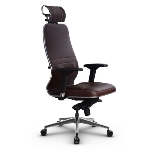 Офисное кресло Samurai KL-3.041 (Темно-коричневый) в Элисте - изображение 1