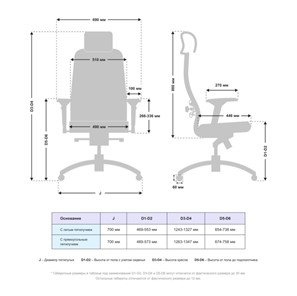 Офисное кресло Samurai KL-3.041 (Темно-коричневый) в Элисте - предосмотр 4
