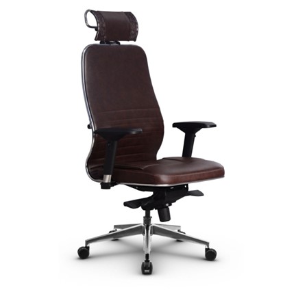 Офисное кресло Samurai KL-3.041 (Темно-коричневый) в Элисте - изображение