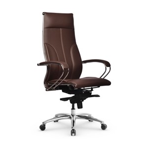 Офисное кресло Samurai Lux MPES Темно-коричневый в Элисте - предосмотр
