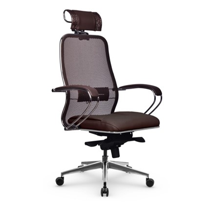 Офисное кресло Samurai SL-2.041 MPES Темно-Коричневый в Элисте - изображение