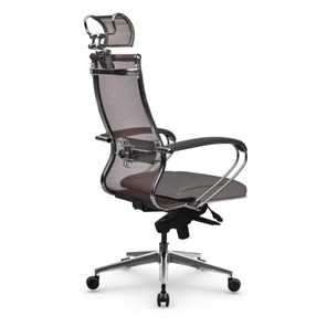 Офисное кресло Samurai SL-2.051 MPES Светло-Коричневый / Серый в Элисте - предосмотр 1