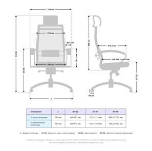Офисное кресло Samurai SL-2.051 MPES Светло-Коричневый / Серый в Элисте - предосмотр 2