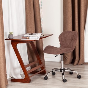 Офисное кресло SELFI флок , коричневый, арт.15297 в Элисте - предосмотр 9