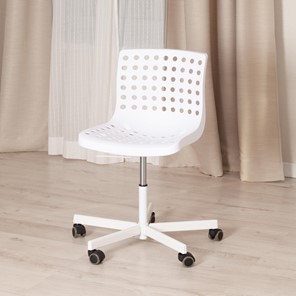 Кресло офисное SKALBERG OFFICE (mod. C-084-B) металл/пластик, White (белый) арт.19803 в Элисте - предосмотр 10