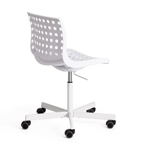 Кресло офисное SKALBERG OFFICE (mod. C-084-B) металл/пластик, White (белый) арт.19803 в Элисте - предосмотр 2