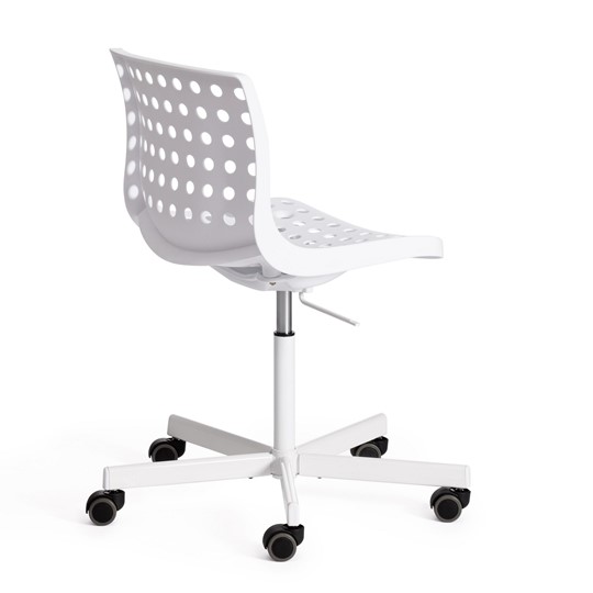 Кресло офисное SKALBERG OFFICE (mod. C-084-B) металл/пластик, White (белый) арт.19803 в Элисте - изображение 2