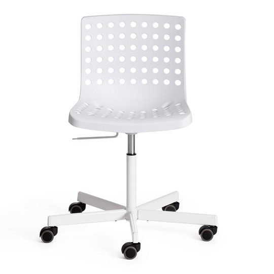 Кресло офисное SKALBERG OFFICE (mod. C-084-B) металл/пластик, White (белый) арт.19803 в Элисте - изображение 4