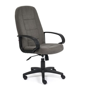 Офисное кресло СН747 флок, серый, арт.15027 в Элисте - предосмотр