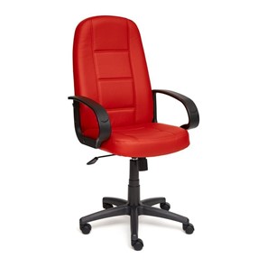 Офисное кресло СН747 кож/зам, красный, арт.7707 в Элисте