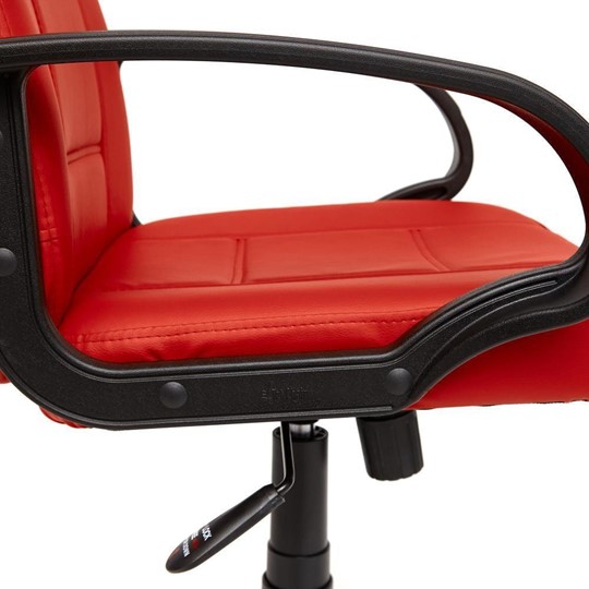 Офисное кресло СН747 кож/зам, красный, арт.7707 в Элисте - изображение 4