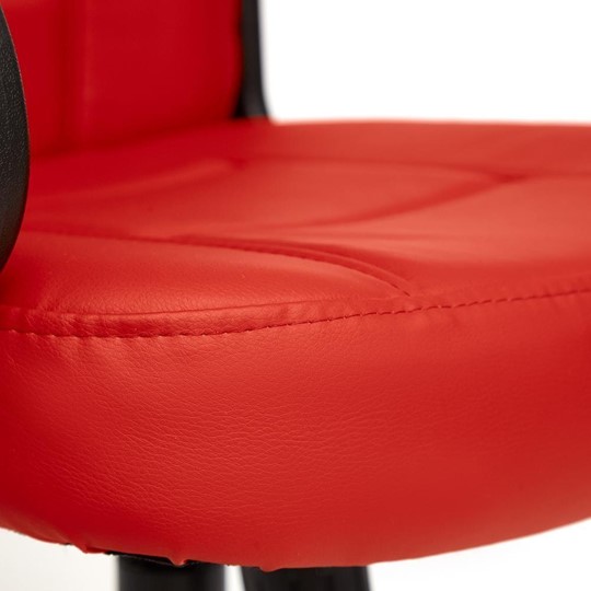 Офисное кресло СН747 кож/зам, красный, арт.7707 в Элисте - изображение 6