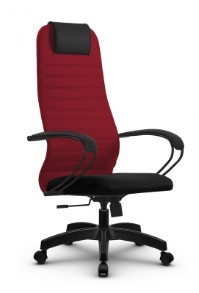 Компьютерное кресло SU-BK130-10 PL красный/черный в Элисте