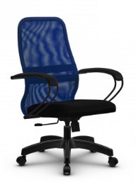 Офисное кресло SU-CK130-8 PL синий/черный в Элисте