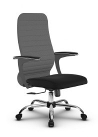 Кресло SU-CU160-10 CH серый/черный в Элисте