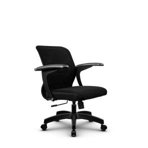 Кресло офисное SU-M-4/подл.160/осн.001, Черный в Элисте