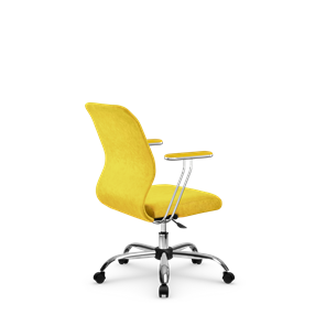 Кресло офисное SU-Mr-4/подл.078/осн.006 желтый в Элисте - предосмотр 1