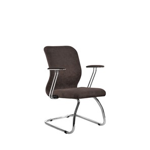 Офисное кресло SU-Mr-4/подл.078/осн.007 темно-коричневый в Элисте