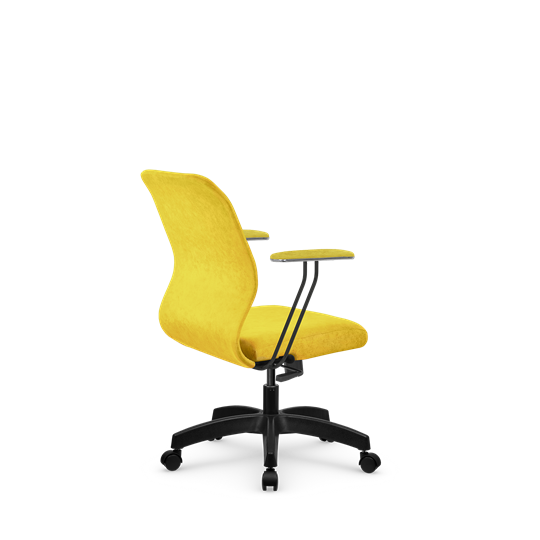 Офисное кресло SU-Mr-4/подл.079/осн.001 желтый в Элисте - изображение 1