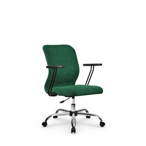 Офисное кресло SU-Mr-4/подл.109/осн.006 зеленый в Элисте - предосмотр