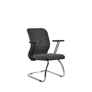 Кресло компьютерное SU-Mr-4/подл.109/осн.007 темно-серый в Элисте