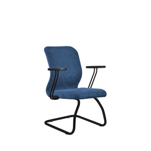 Кресло компьютерное SU-Mr-4/подл.109/осн.008 светло-синий в Элисте