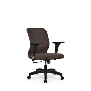 Офисное кресло SU-Mr-4/подл.200/осн.001 темно-коричневый в Элисте - предосмотр