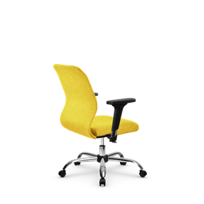 Офисное кресло SU-Mr-4/подл.200/осн.006 желтый в Элисте - предосмотр 1