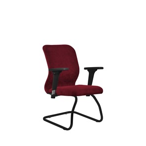 Кресло офисное SU-Mr-4/подл.200/осн.008 красный в Элисте