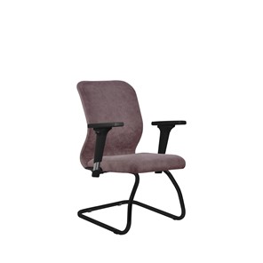 Кресло офисное SU-Mr-4/подл.200/осн.008 темно-розовый в Элисте