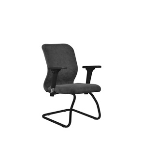 Компьютерное кресло SU-Mr-4/подл.200/осн.008 темно-серый в Элисте