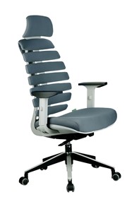 Кресло Riva Chair SHARK (Серый/серый) в Элисте