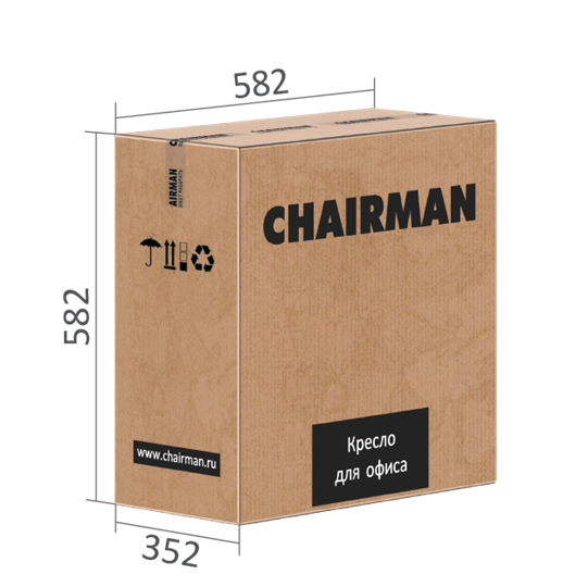 Кресло офисное CHAIRMAN 699 Б/Л Сетка TW-04 (серый) в Элисте - изображение 6