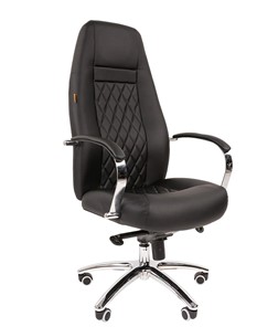 Кресло компьютерное CHAIRMAN 950 Экокожа черная в Элисте - предосмотр 1