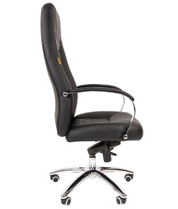 Кресло компьютерное CHAIRMAN 950 Экокожа черная в Элисте - предосмотр 2