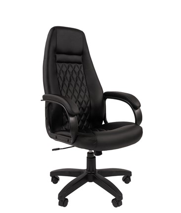 Офисное кресло CHAIRMAN 950LT Экокожа черная в Элисте - изображение