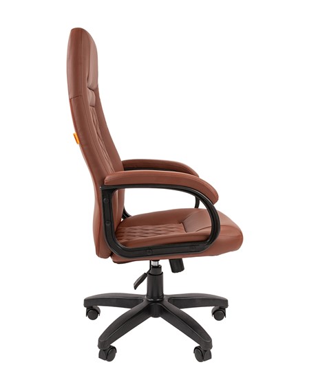 Офисное кресло CHAIRMAN 950LT Экокожа коричневая в Элисте - изображение 2