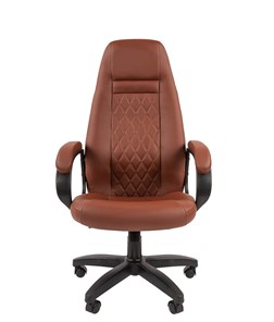 Офисное кресло CHAIRMAN 950LT Экокожа коричневая в Элисте - предосмотр 3