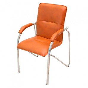 Офисный стул Самба СРП-036МП Эмаль оранжевый в Элисте - предосмотр
