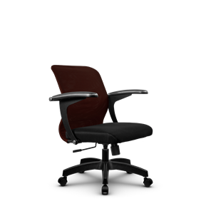 Компьютерное кресло SU-M-4/подл.160/осн.001, Коричневый/Черный в Элисте - предосмотр